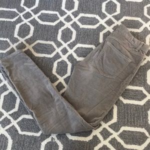 Free People gray corduroy pants